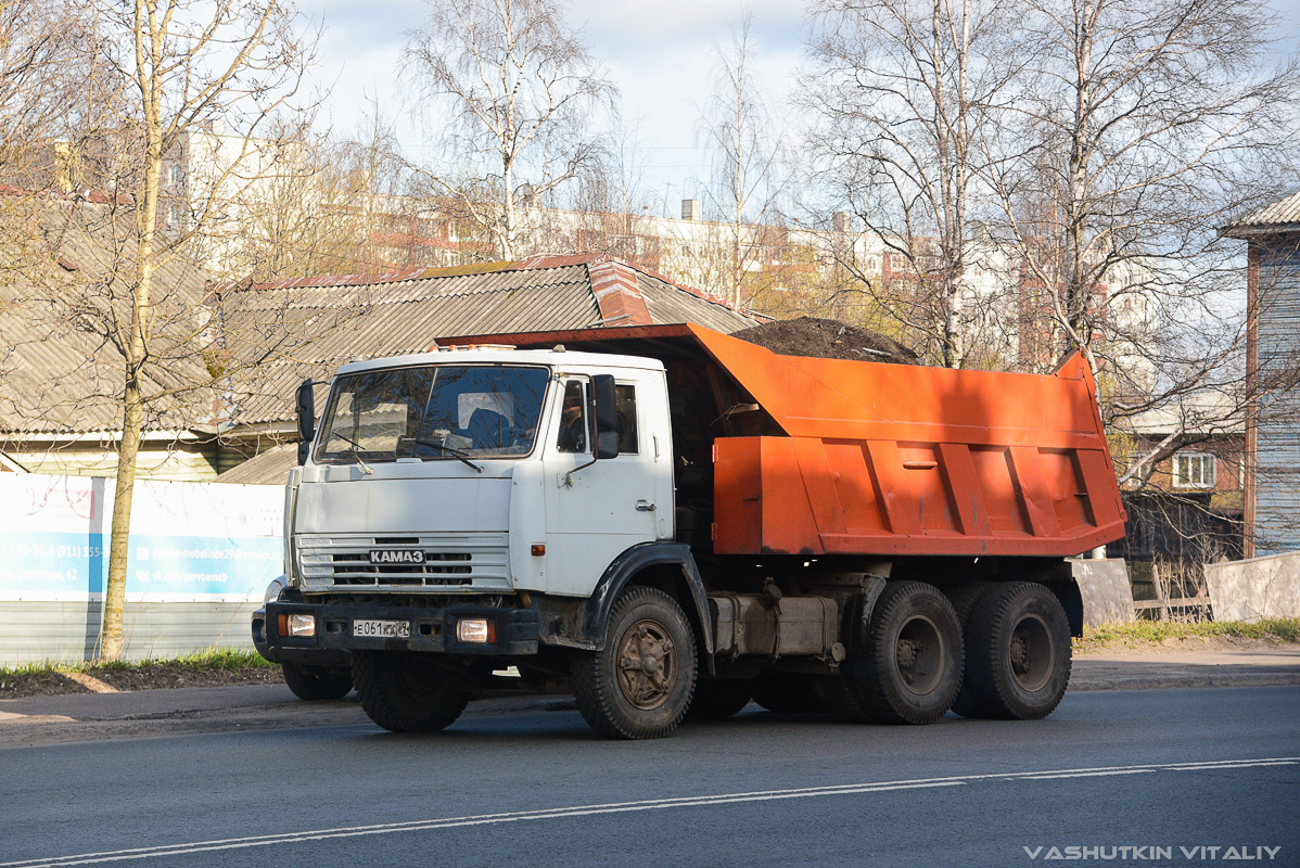 Архангельская область, № Е 061 КХ 29 — КамАЗ-55111-01 [55111A]