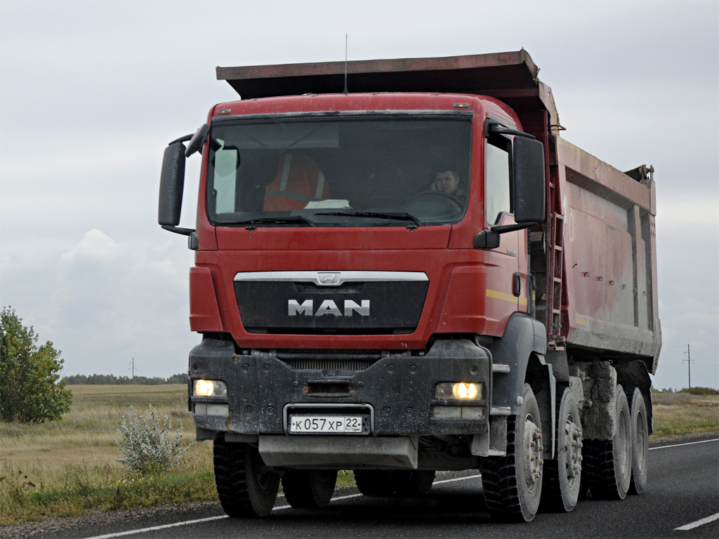 Алтайский край, № К 057 ХР 22 — MAN TGS ('2007) 41.400