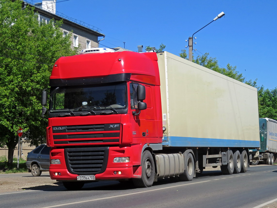 Краснодарский край, № Т 233 ВА 123 — DAF XF105 FT