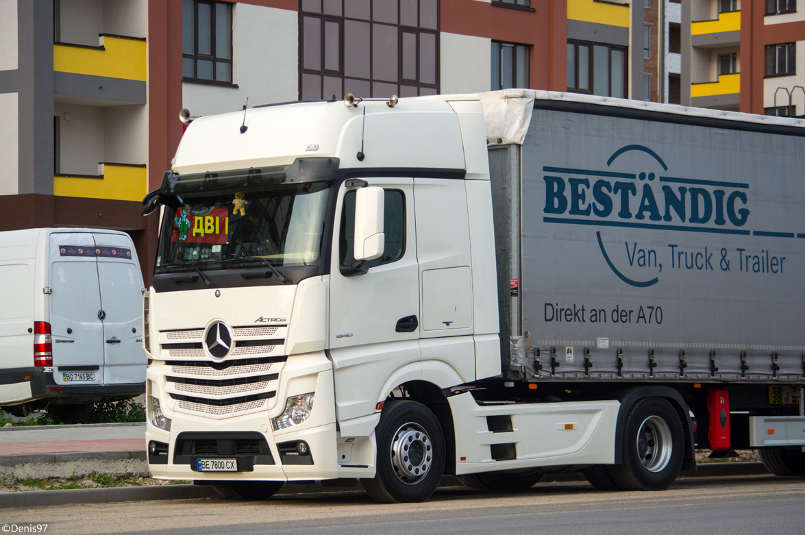 Николаевская область, № ВЕ 7800 СХ — Mercedes-Benz Actros ('2011) 1840