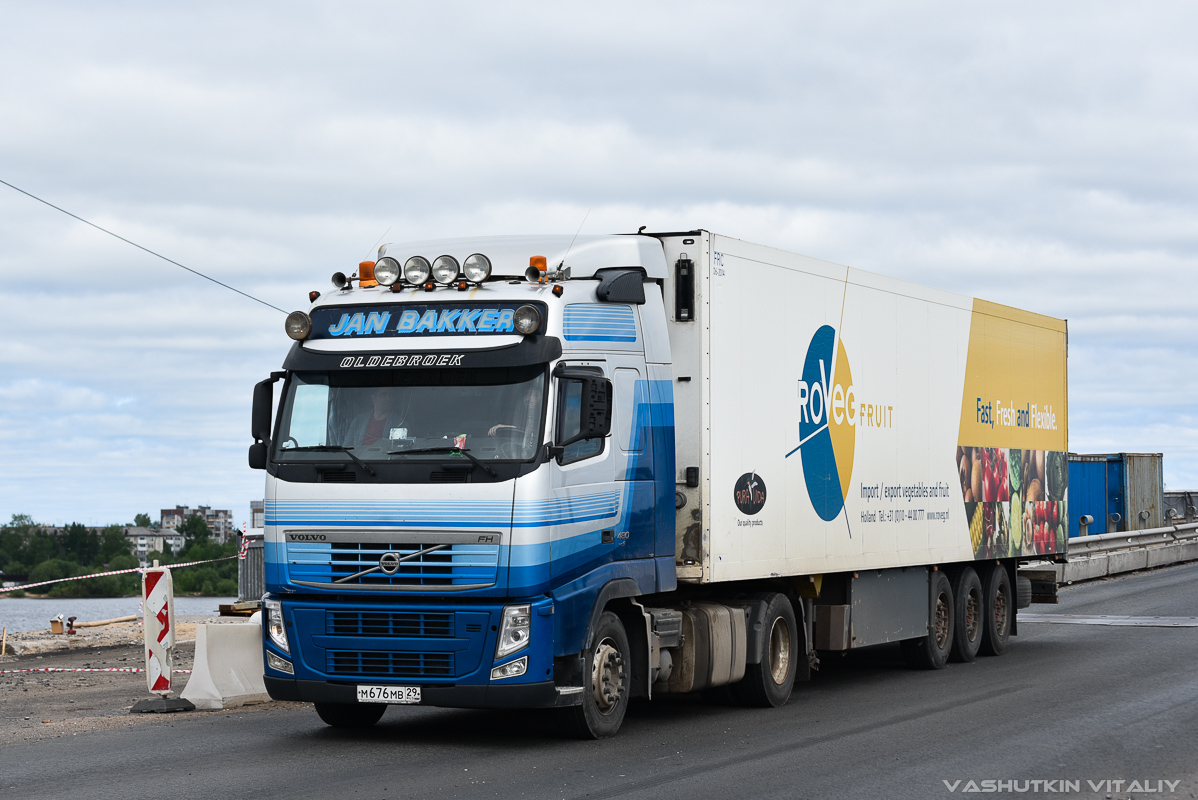 Архангельская область, № М 676 МВ 29 — Volvo ('2008) FH.480