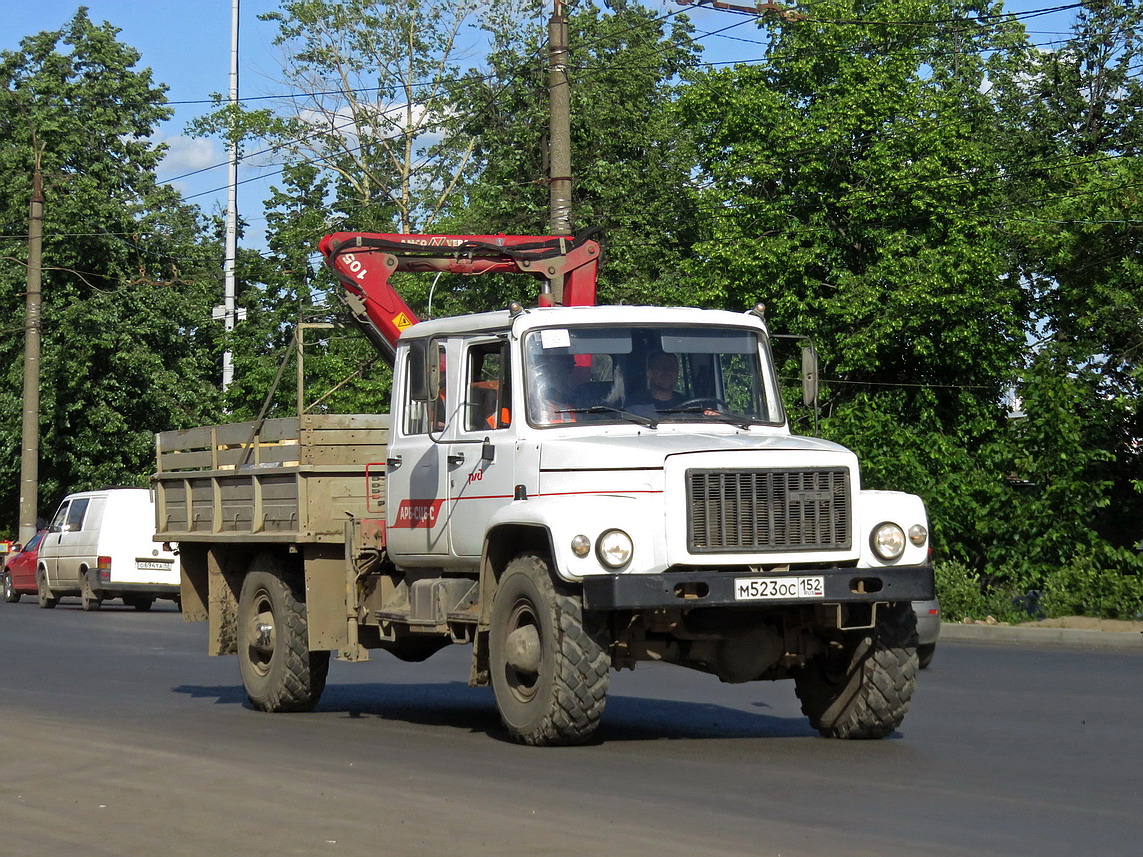 Кировская область, № М 523 ОС 152 — ГАЗ-33081 «Садко»