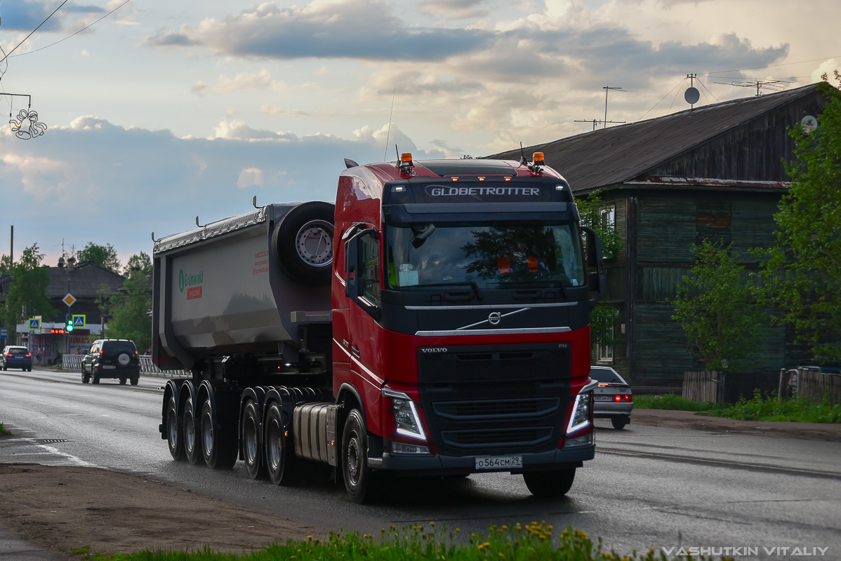 Архангельская область, № О 564 СМ 29 — Volvo ('2012) FH.500 [X9P]