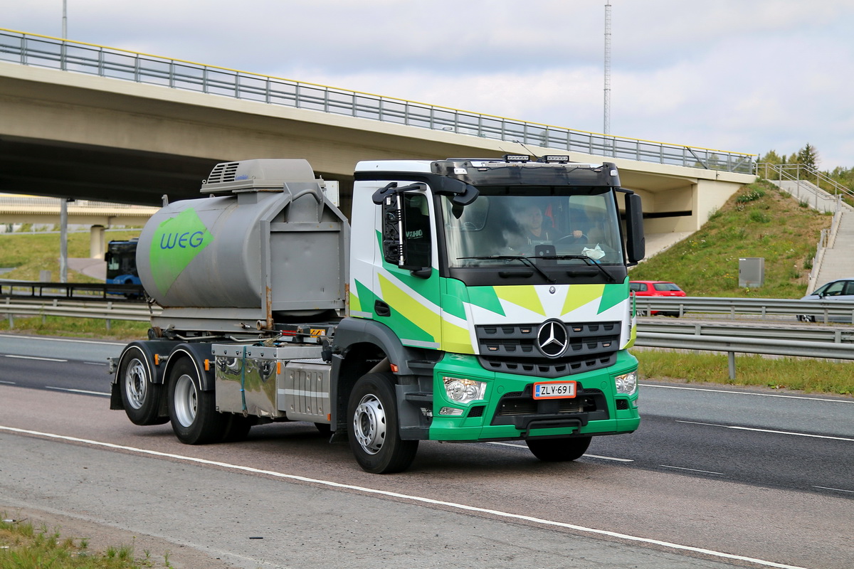 Финляндия, № ZLV-691 — Mercedes-Benz Arocs (общ.м)