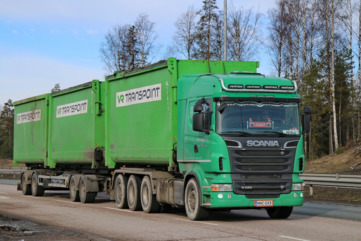 Финляндия, № MNC-593 — Scania ('2009) R620