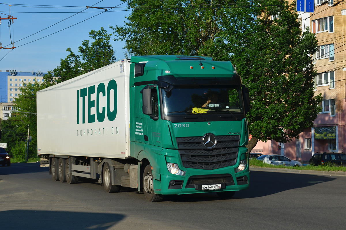 Нижегородская область, № 2030 — Mercedes-Benz Actros '18 1842 [Z9M]