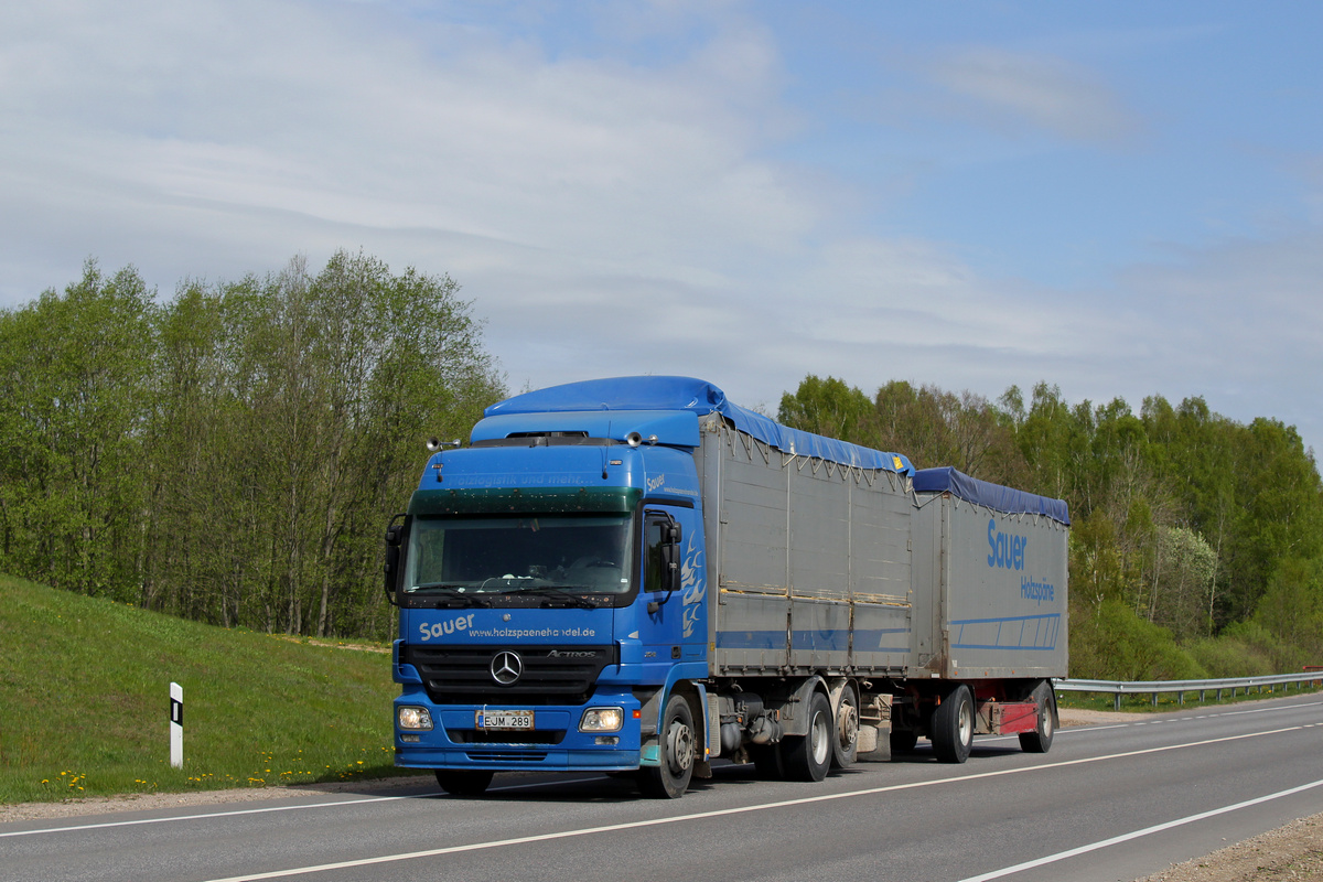 Литва, № EJM 289 — Mercedes-Benz Actros ('2003) 2541