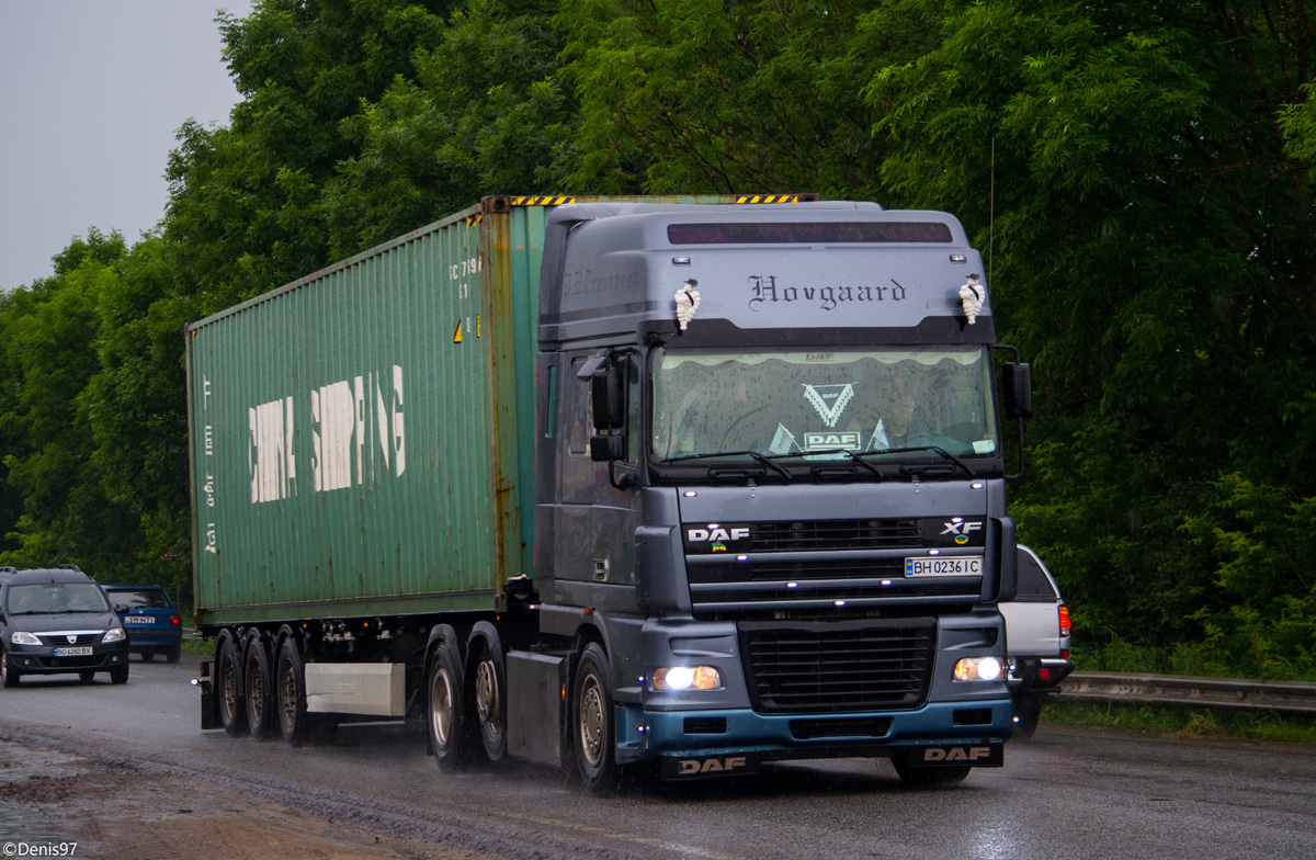 Одесская область, № ВН 0236 ІС — DAF XF95 FTP