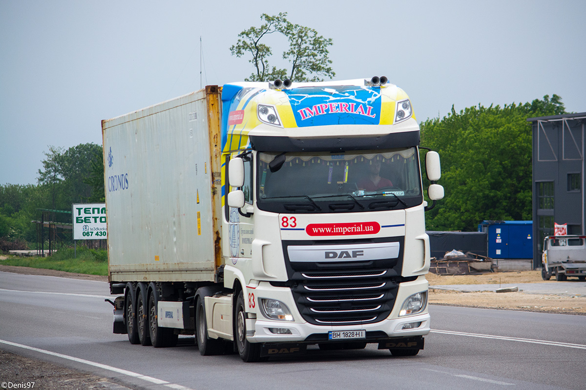 Одесская область, № 83 — DAF XF Euro6 FT