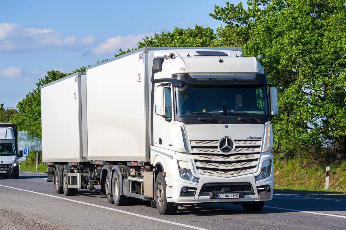 Львовская область, № ВС 8414 НХ — Mercedes-Benz Actros ('2011) 2545