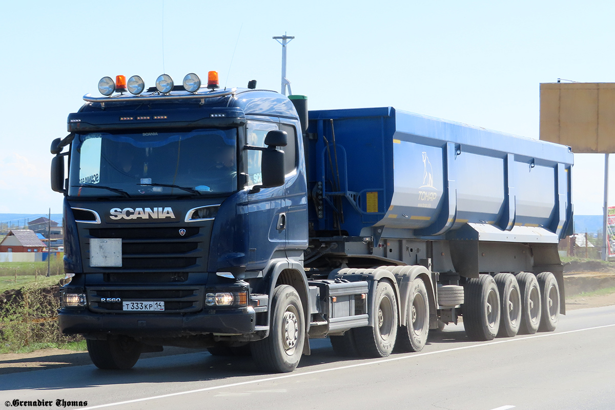 Саха (Якутия), № Т 333 КР 14 — Scania ('2013) R560