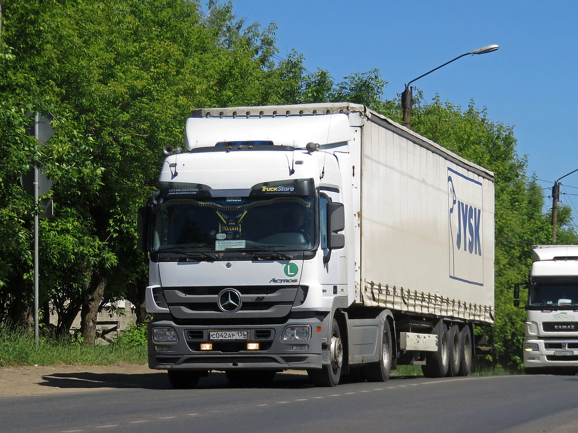 Воронежская область, № С 042 АР 136 — Mercedes-Benz Actros ('2009) 1841