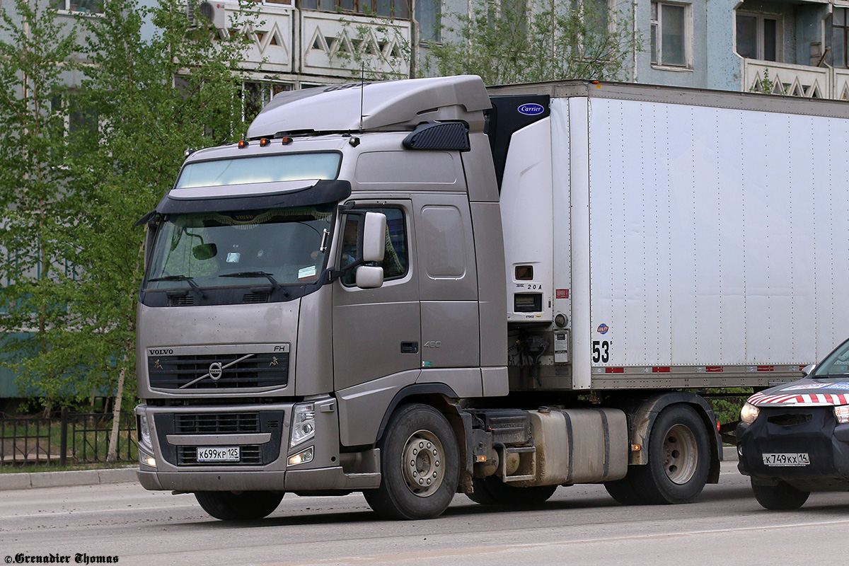 Приморский край, № К 699 КР 125 — Volvo ('2008) FH.460 [X9P]