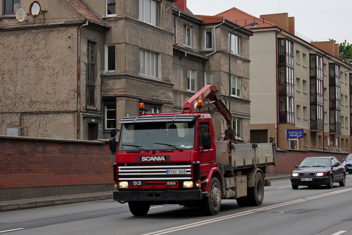 Литва, № FHU 946 — Scania (II) P93M