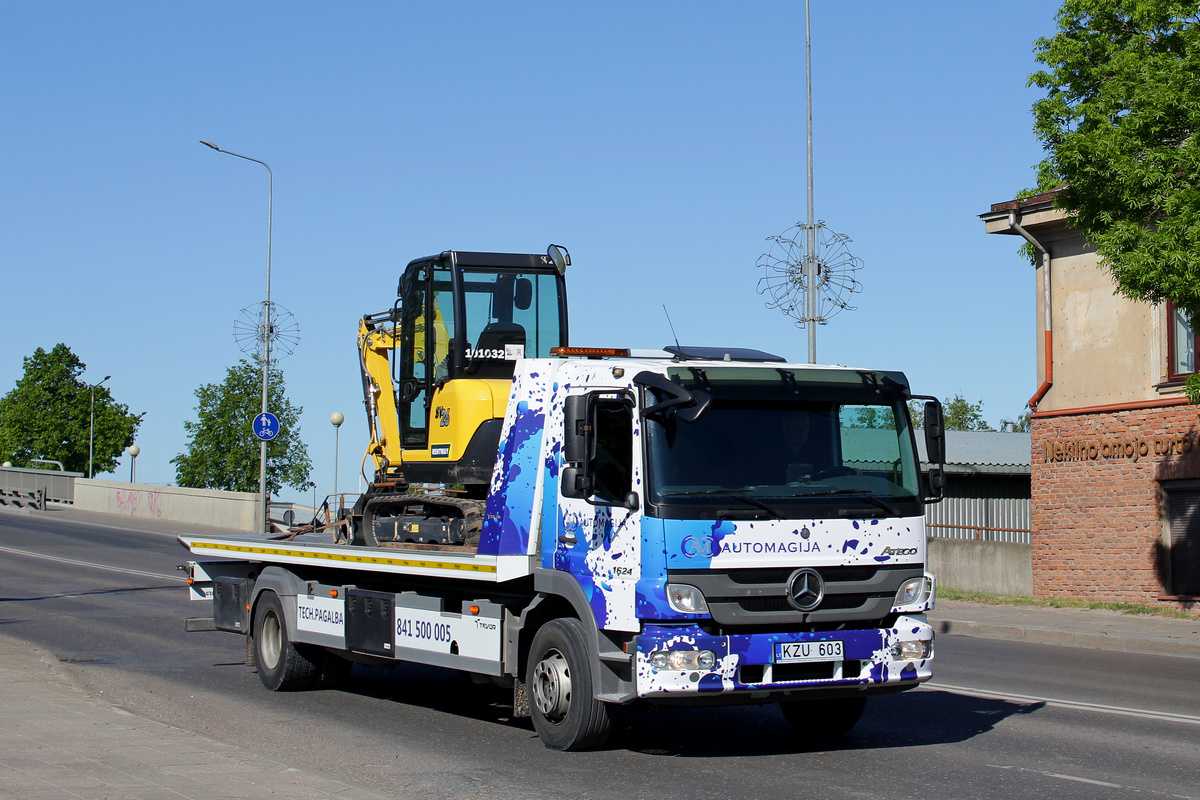 Литва, № KZU 603 — Mercedes-Benz Atego (общ.м)