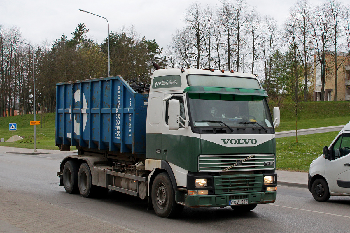 Литва, № CDV 548 — Volvo ('1993) FH12.420