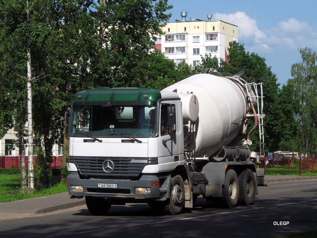 Витебская область, № АК 5863-2 — Mercedes-Benz Actros ('1997)