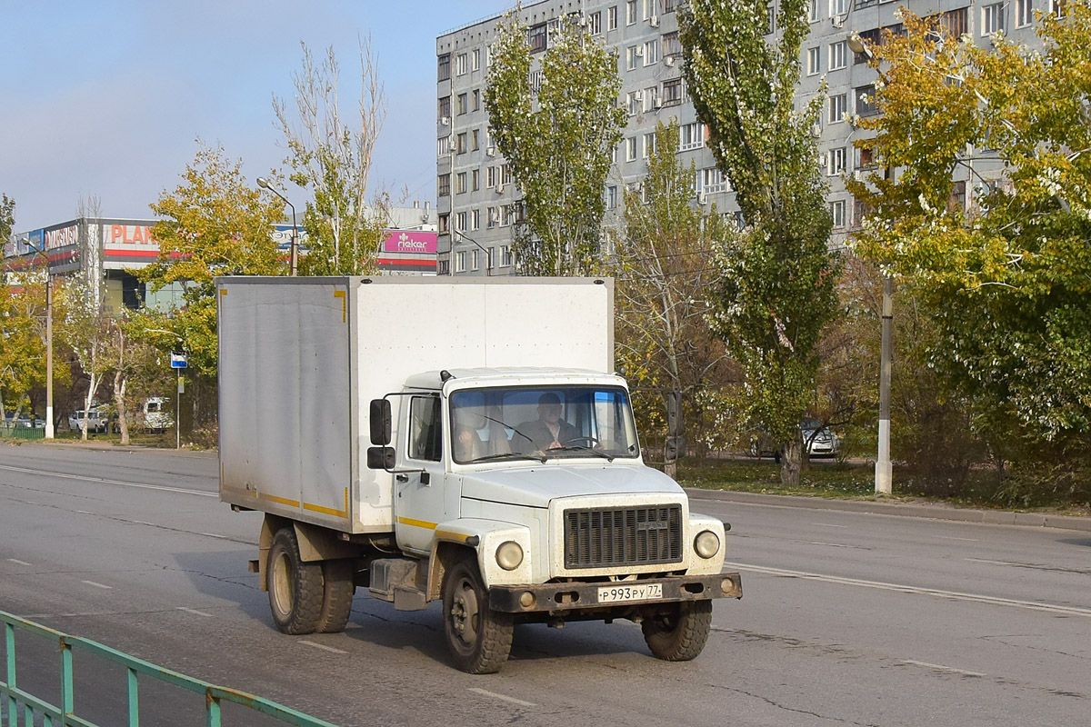 Волгоградская область, № Р 993 РУ 77 — ГАЗ-3309