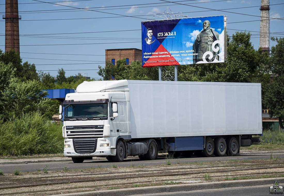 Восточно-Казахстанская область, № 727 LVA 16 — DAF XF105 FT