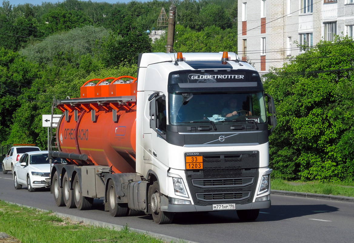 Свердловская область, № М 771 НР 196 — Volvo ('2012) FH.420 [X9P]