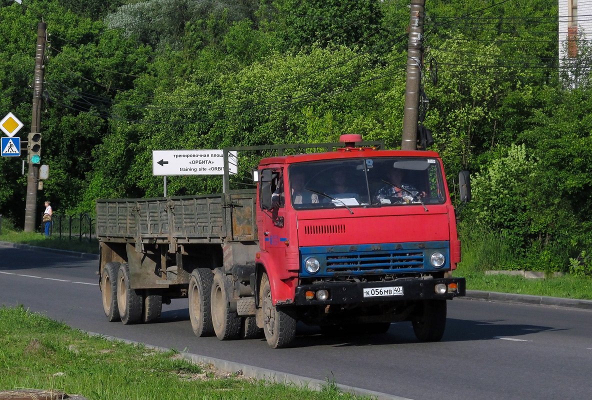 Калужская область, № К 056 МВ 40 — КамАЗ-5410