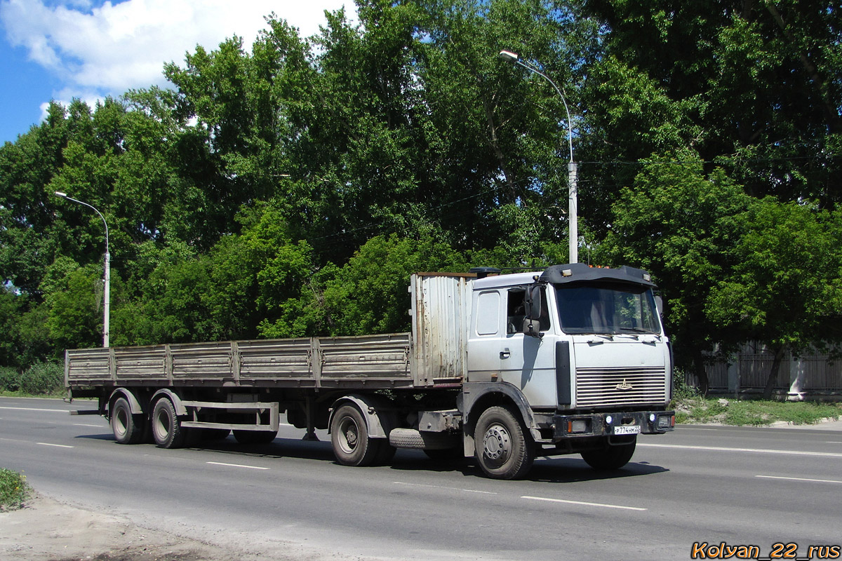 Алтайский край, № Р 774 НМ 22 — МАЗ-54329