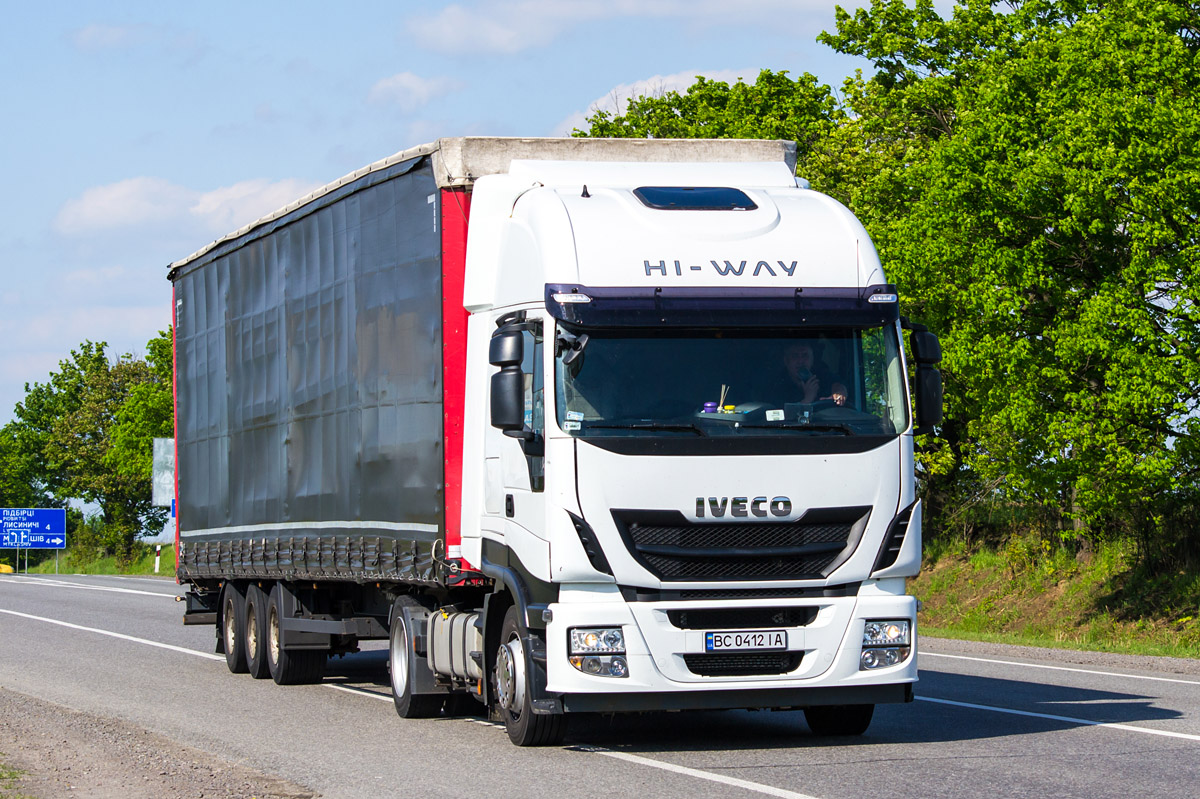 Львовская область, № ВС 0412 ІА — IVECO Stralis ('2012)