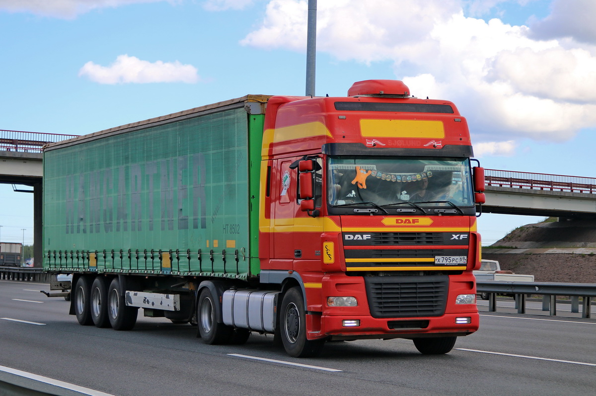 Тверская область, № Х 795 РС 69 — DAF XF95 FT