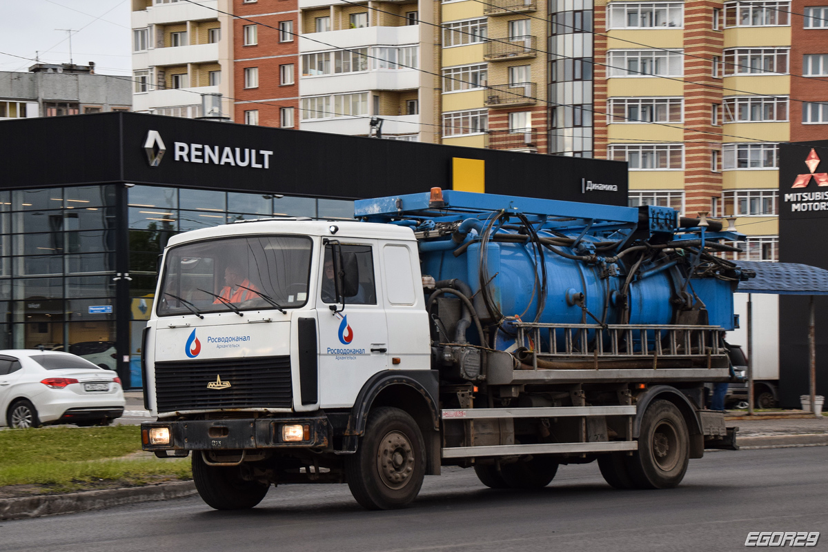 Архангельская область, № 7280 АЕ 29 — МАЗ-5336 (общая модель)