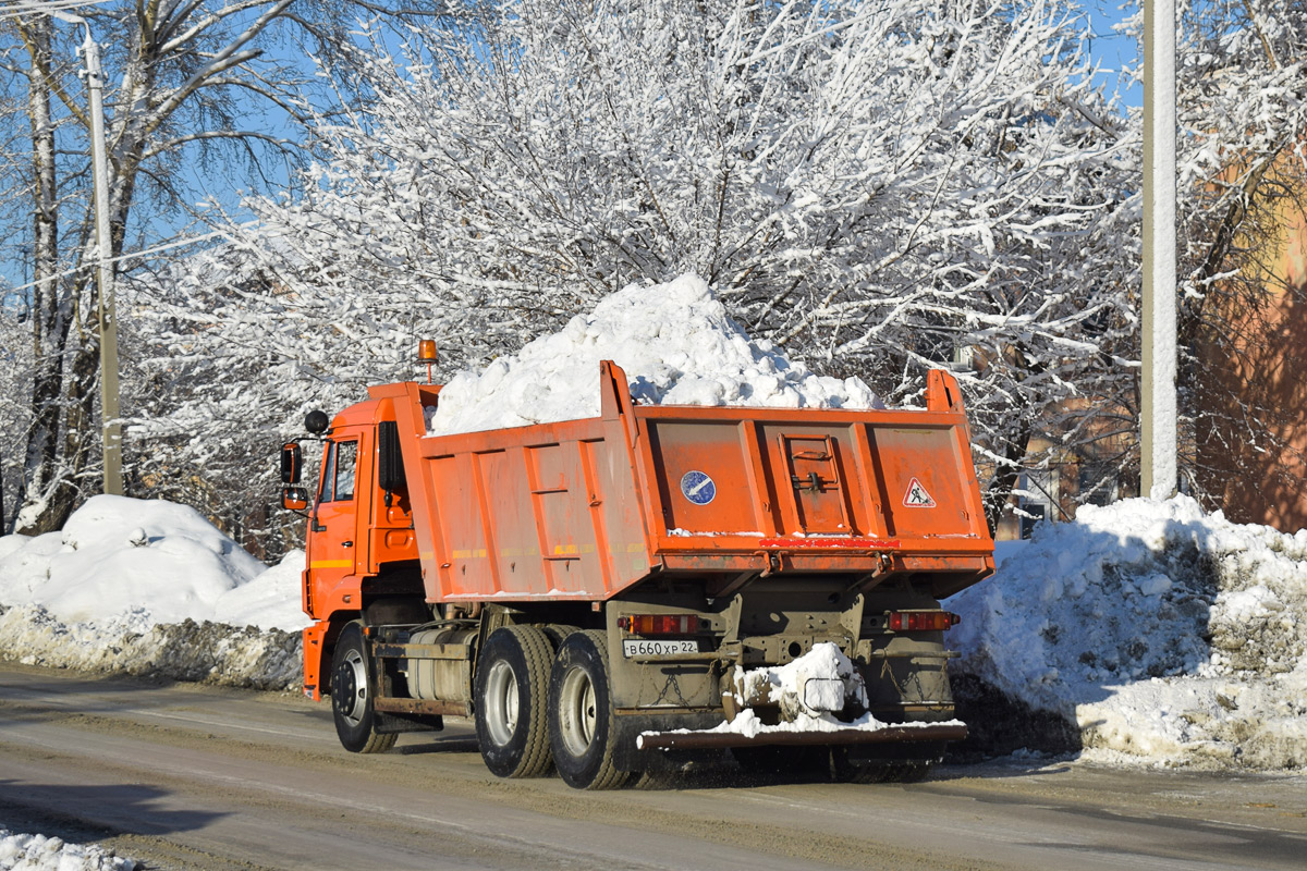 Алтайский край, № В 660 ХР 22 — КамАЗ-65115-42