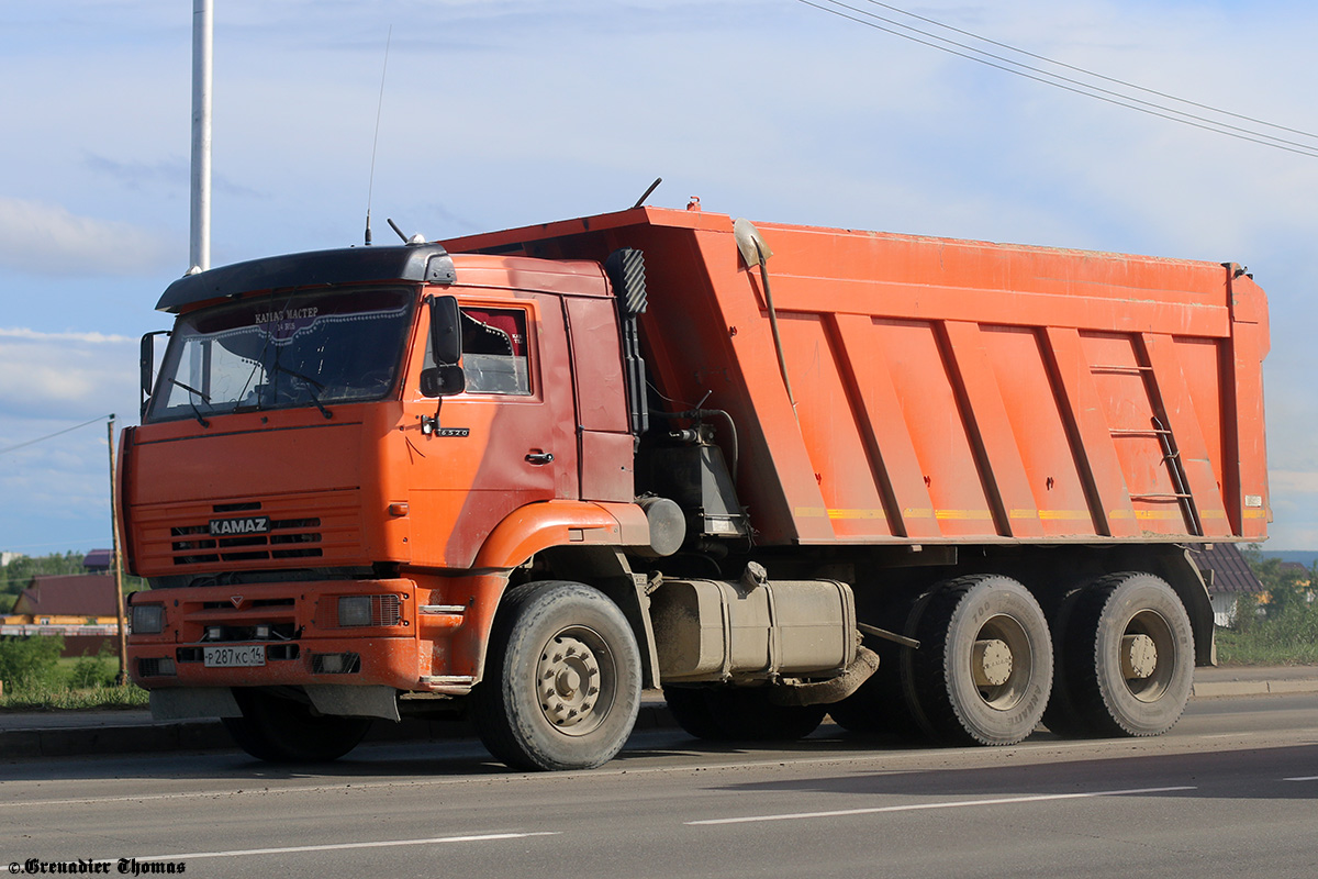 Саха (Якутия), № Р 287 КС 14 — КамАЗ-6520 [652000]