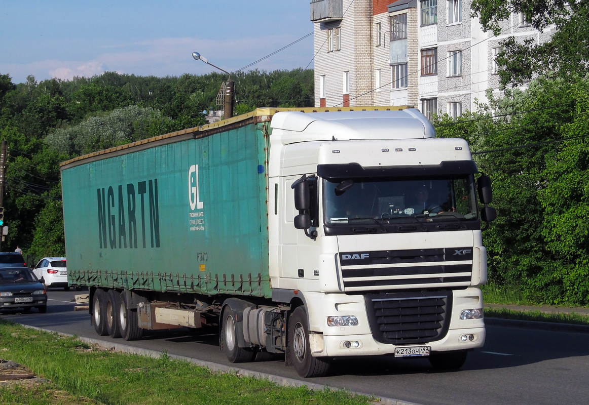 Москва, № К 213 ОН 799 — DAF XF105 FT