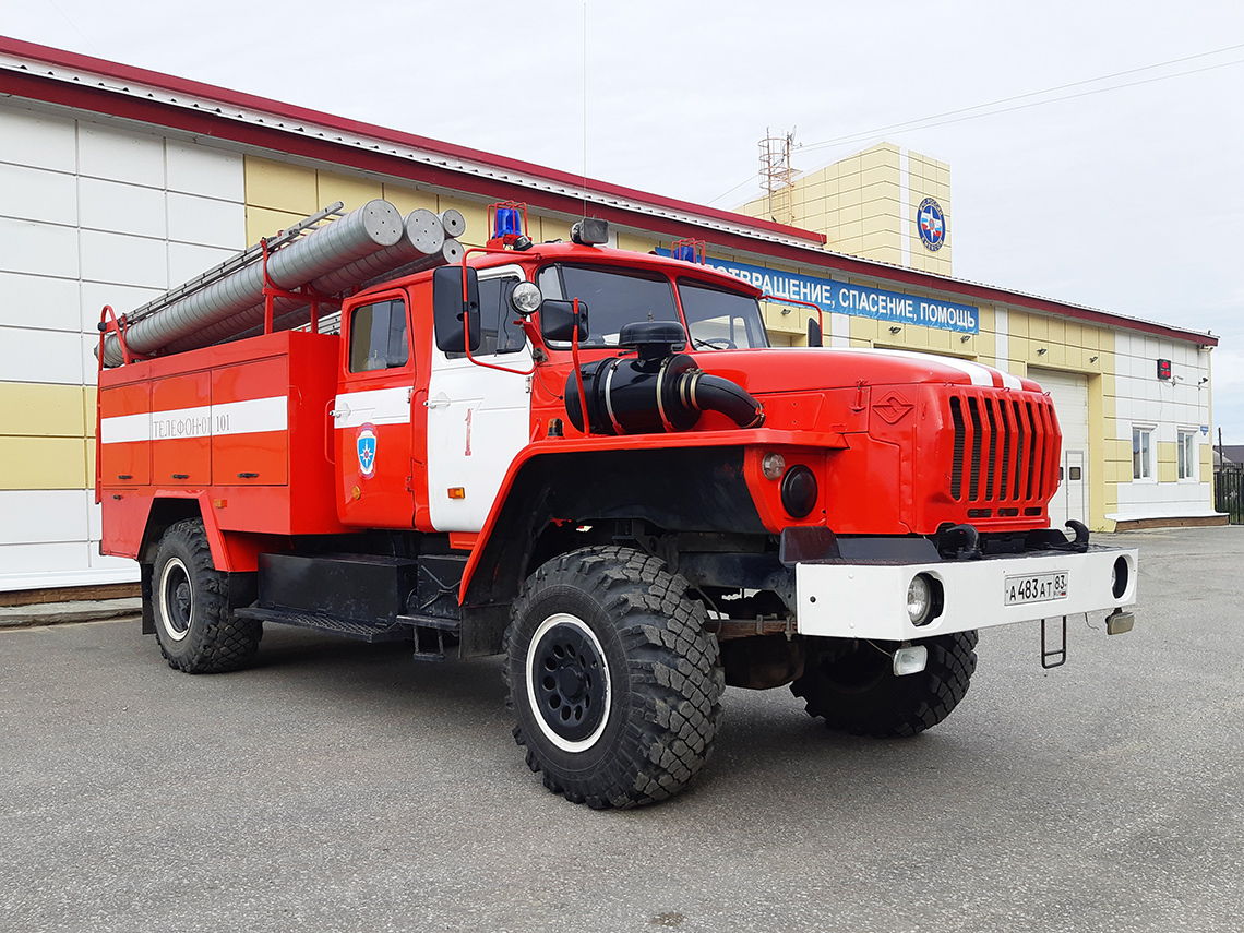 Ненецкий автономный округ, № А 483 АТ 83 — Урал-43206-41