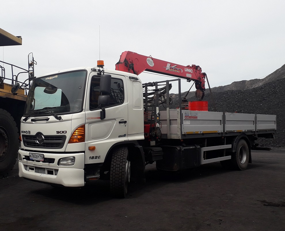 Кемеровская область, № А 760 ЕР 142 — Hino 500