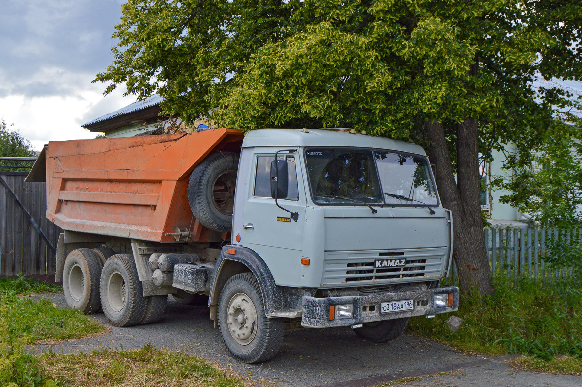 Свердловская область, № О 318 АА 196 — КамАЗ-55111-01 [55111A]