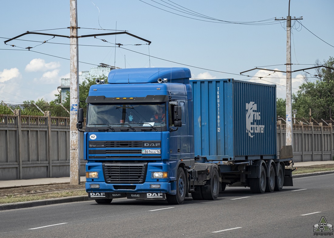 Восточно-Казахстанская область, № 861 NUA 16 — DAF 95XF FT