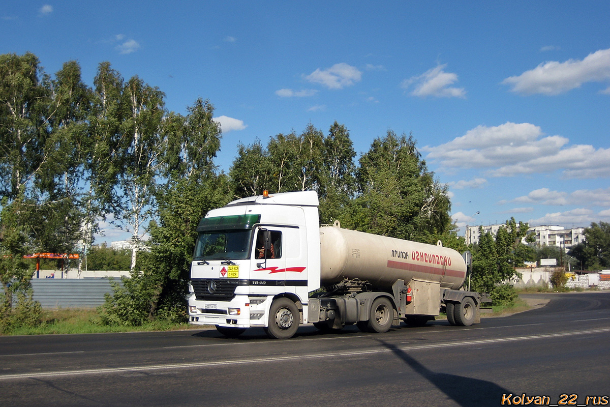 Алтайский край, № М 007 НК 22 — Mercedes-Benz Actros ('1997) 1840