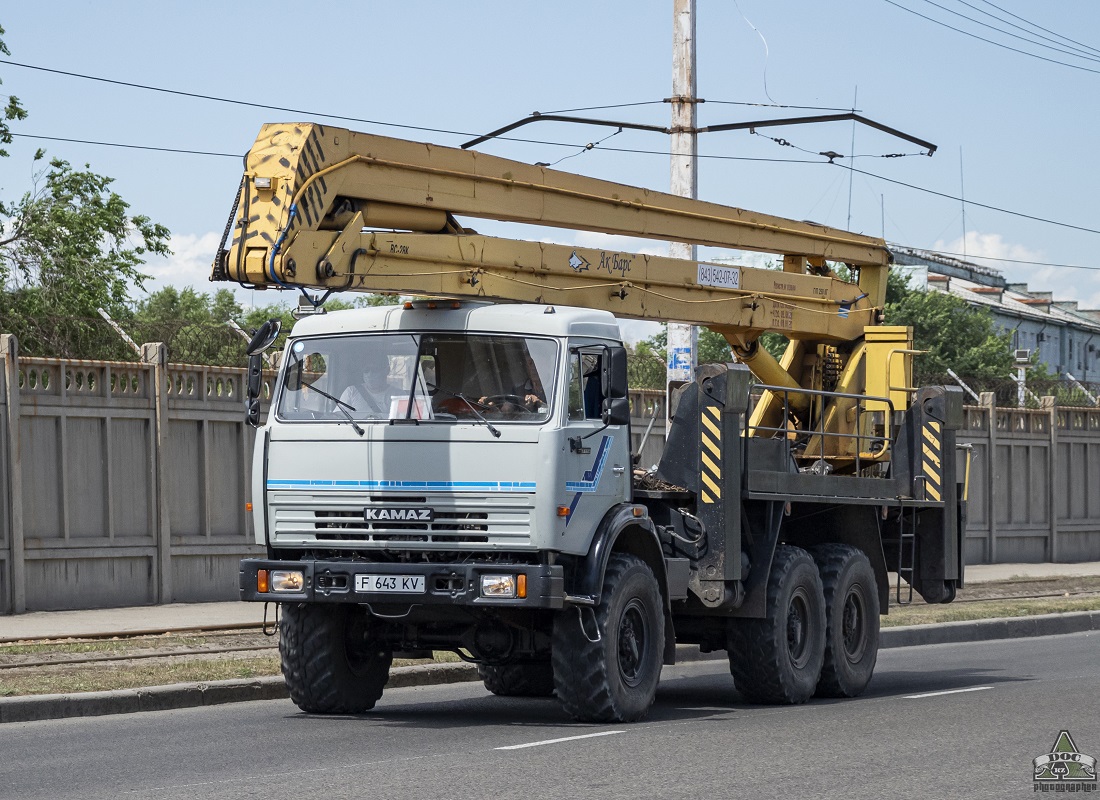 Восточно-Казахстанская область, № F 643 KV — КамАЗ-43114-02 [43114C]