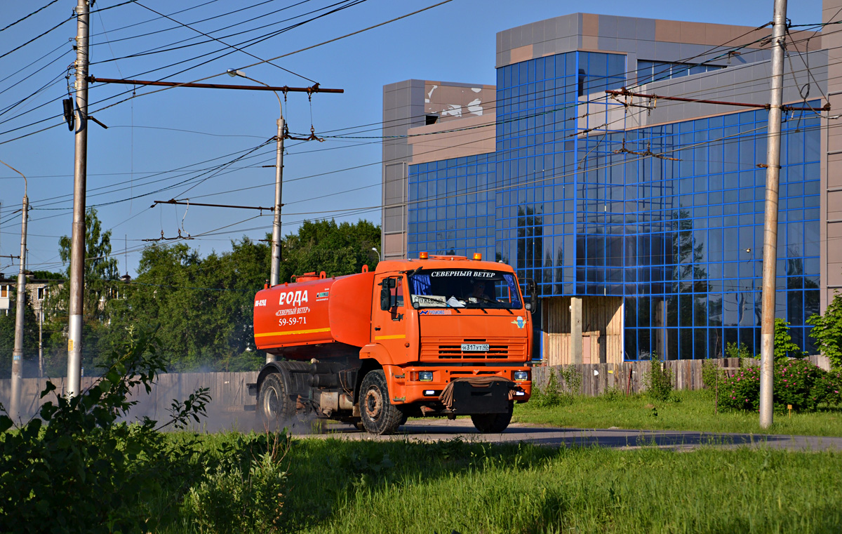 Калужская область, № Н 317 УТ 40 — КамАЗ-53605-62