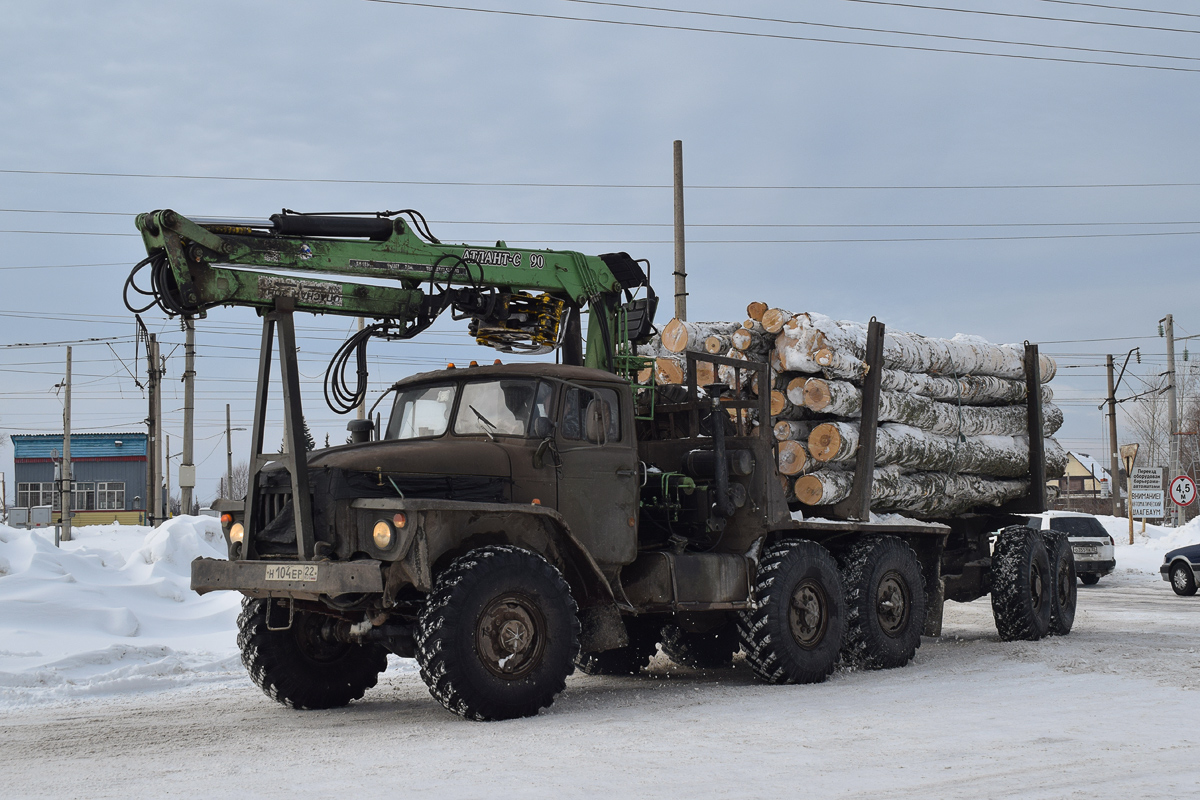 Алтайский край, № Н 104 ЕР 22 — Урал-4320-01