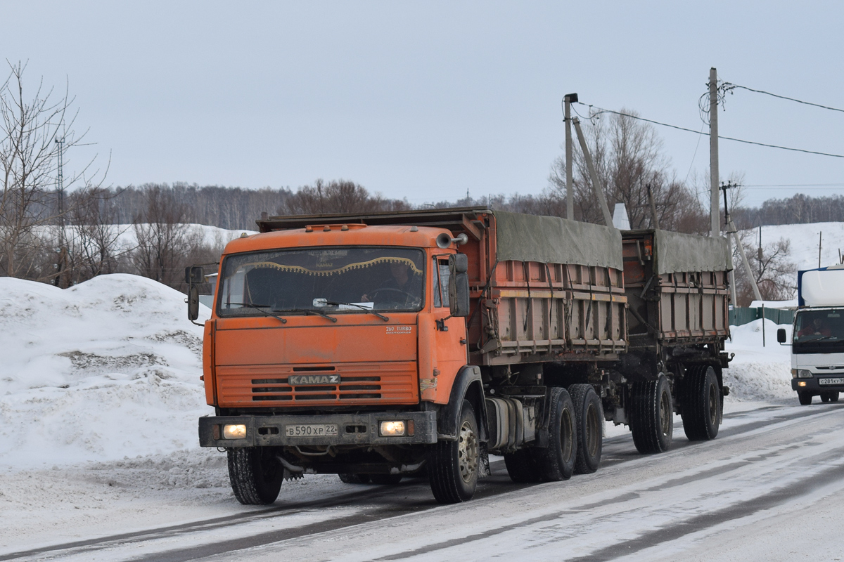 Алтайский край, № В 590 ХР 22 — КамАЗ-53229-13 [53229N]