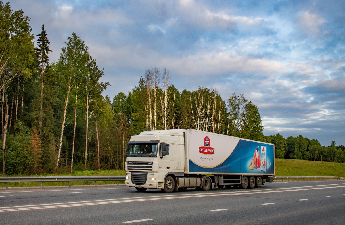 Брестская область, № АМ 1734-1 — DAF XF105 FT