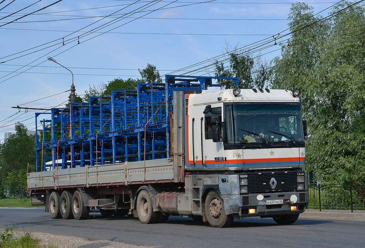 Калужская область, № Е 437 РА 40 — Renault Magnum AE ('1990)