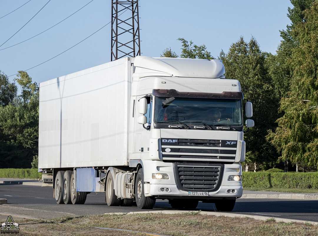 Восточно-Казахстанская область, № 727 LVA 16 — DAF XF105 FT