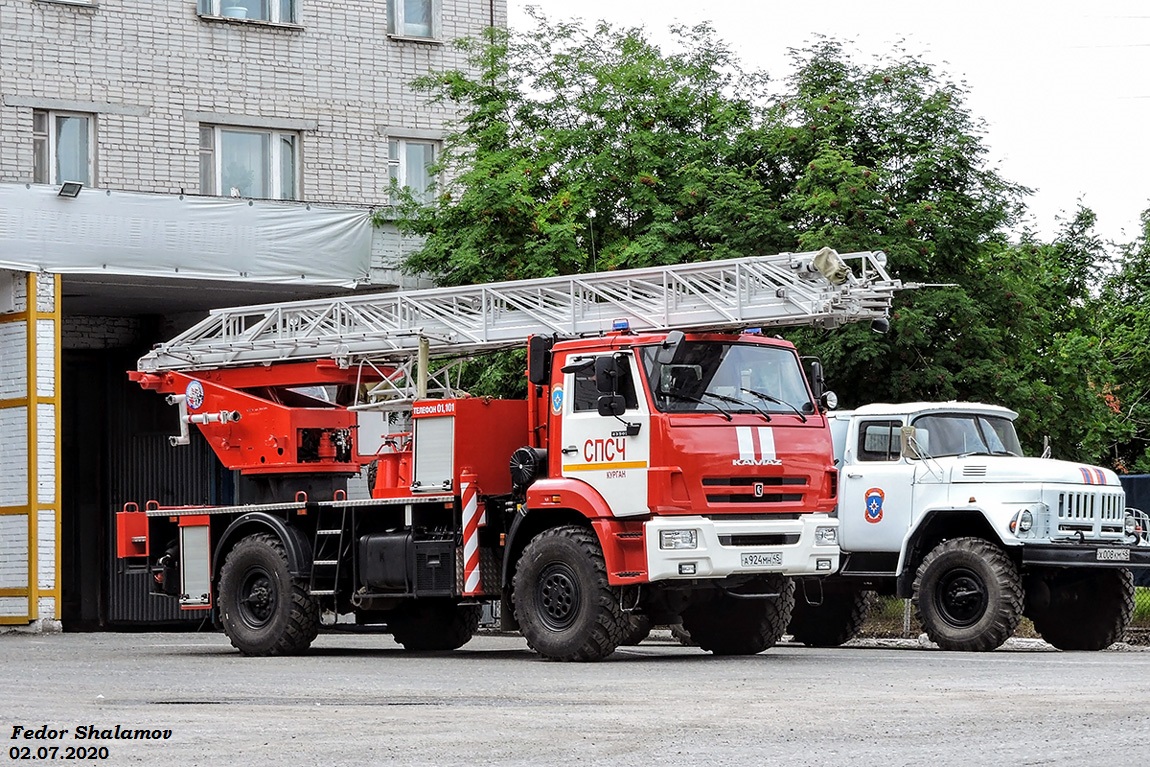 Курганская область, № А 924 МН 45 — КамАЗ-43502-D5