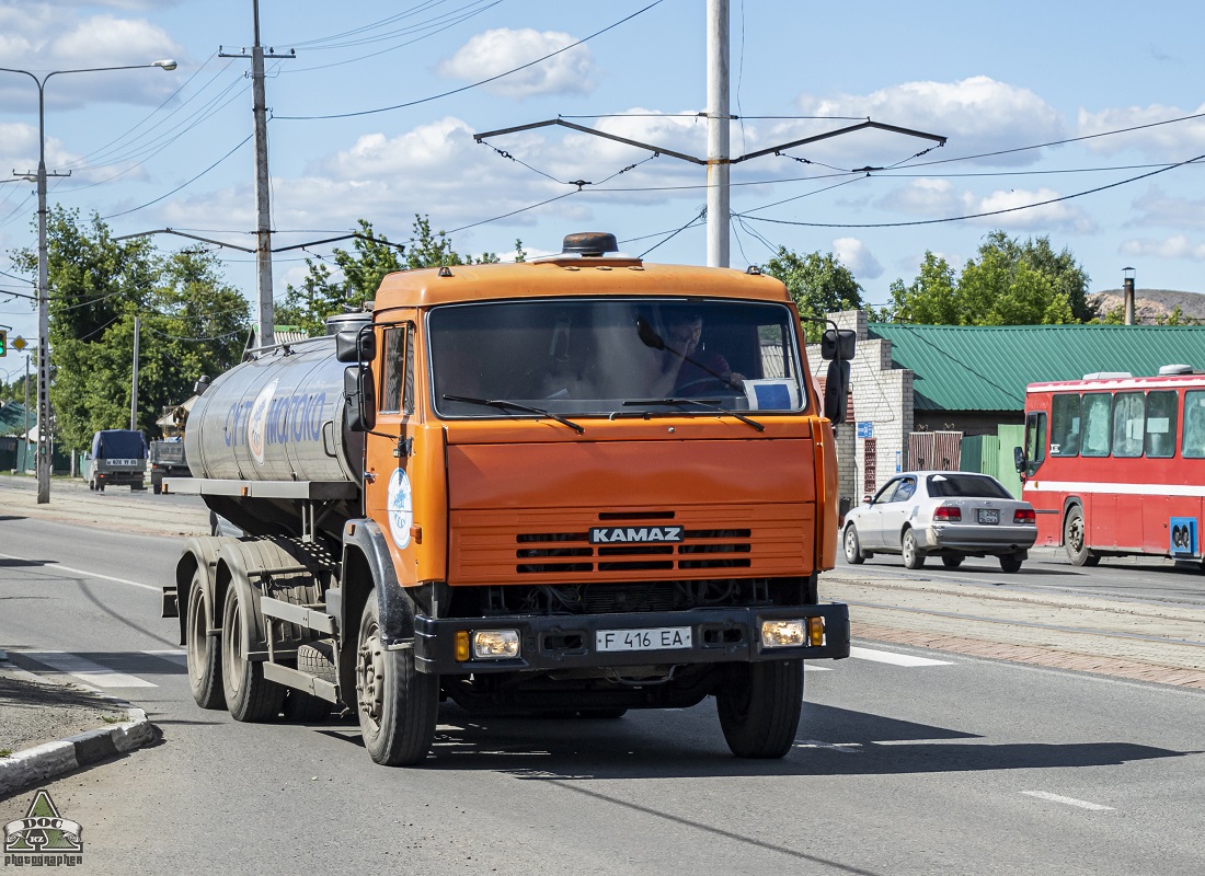 Восточно-Казахстанская область, № F 416 EA — КамАЗ-65115 (общая модель)