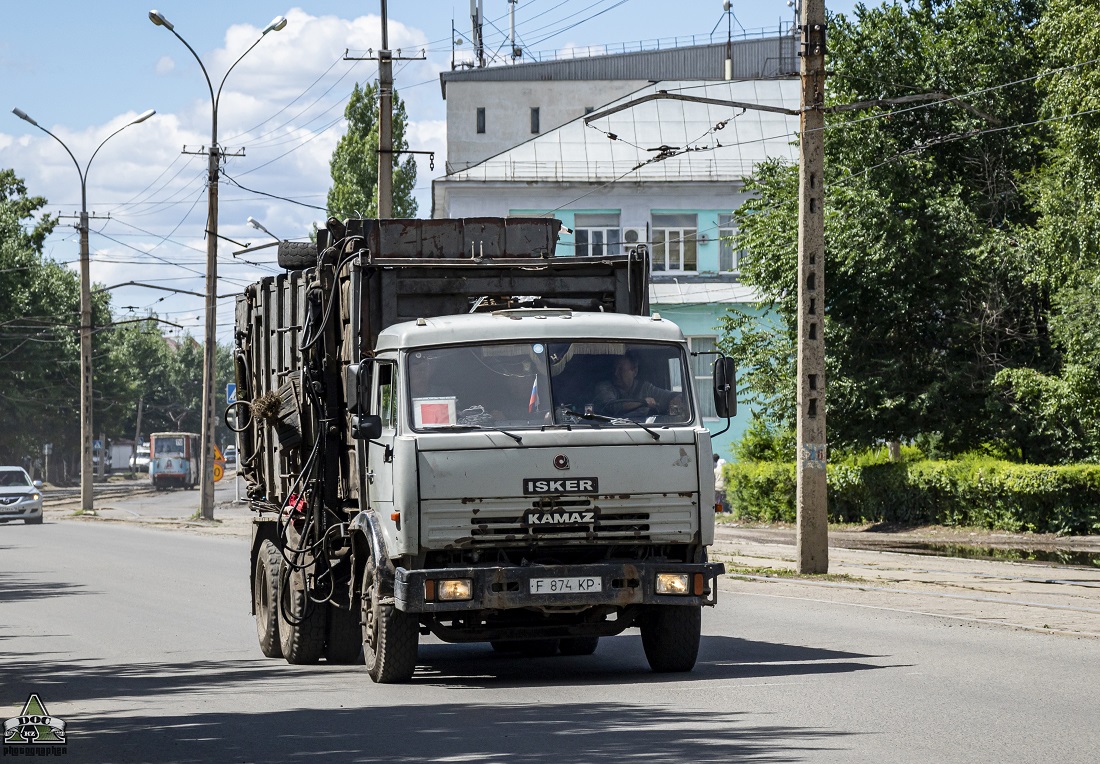 Восточно-Казахстанская область, № F 874 KP — КамАЗ-53215 [532150]