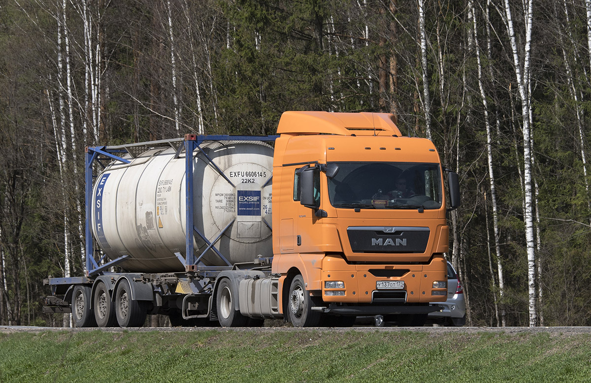 Санкт-Петербург, № У 137 ОТ 178 — MAN TGX ('2007) 18.440