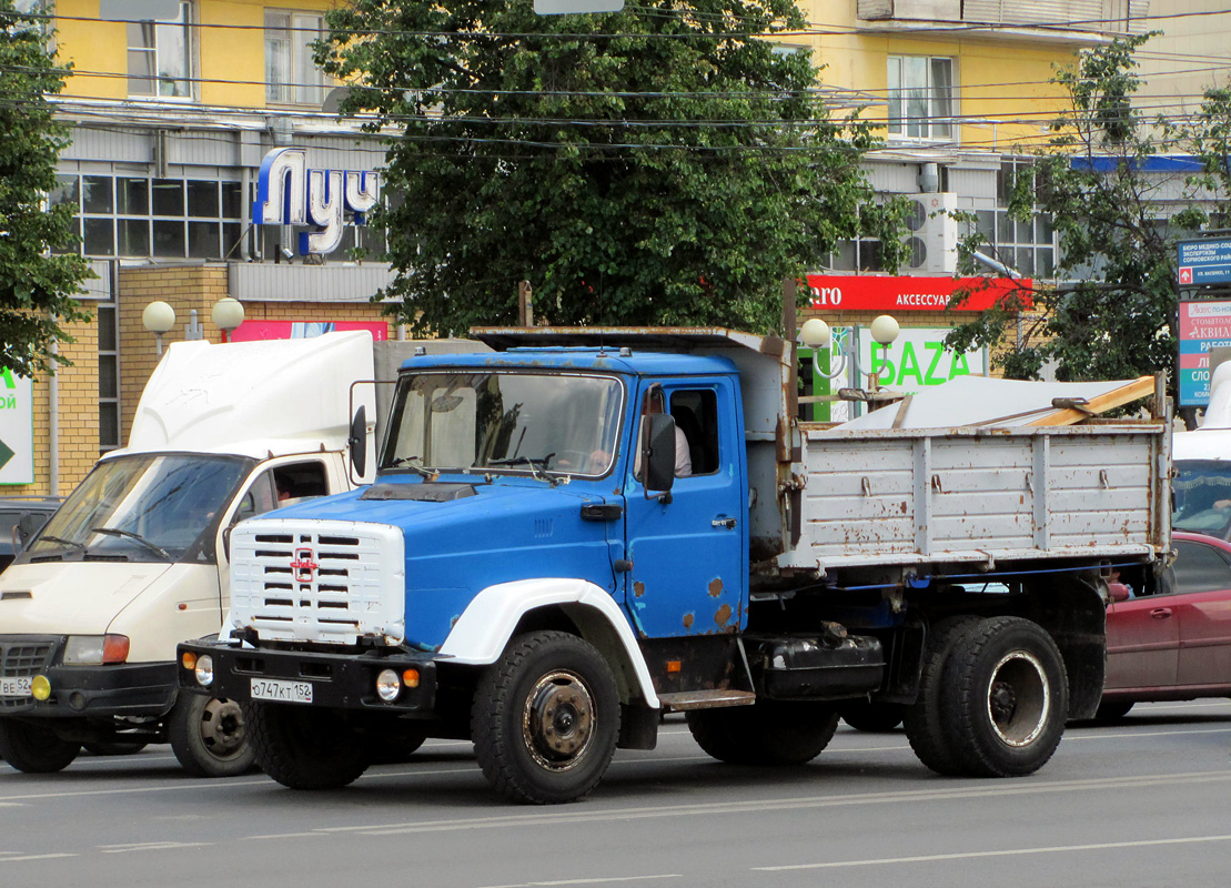 Нижегородская область, № О 747 КТ 152 — ЗИЛ-494560