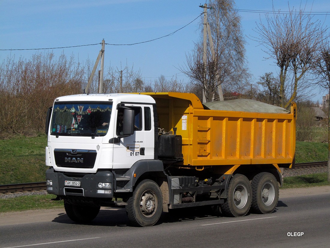 Витебская область, № АК 3854-2 — MAN TGS ('2007) 40.400